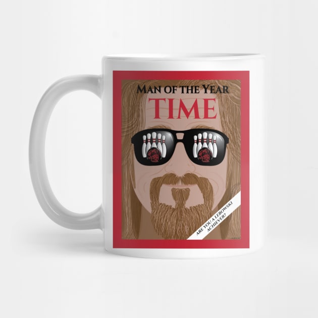 The Dude - Time Magazine Man of the Year - Lebowski Achievers. by DQDesigns By Chele